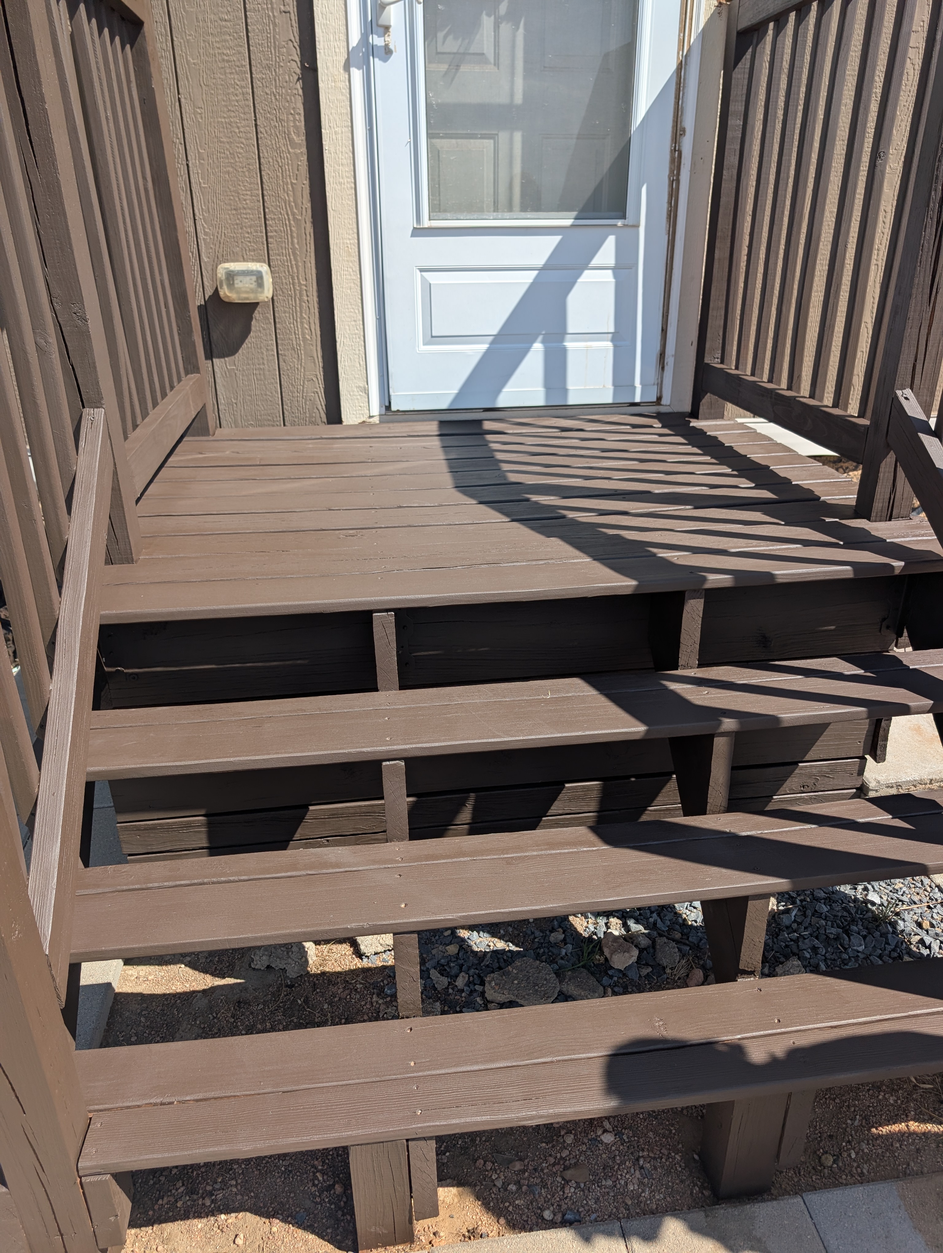 Stained deck in Denver, CO