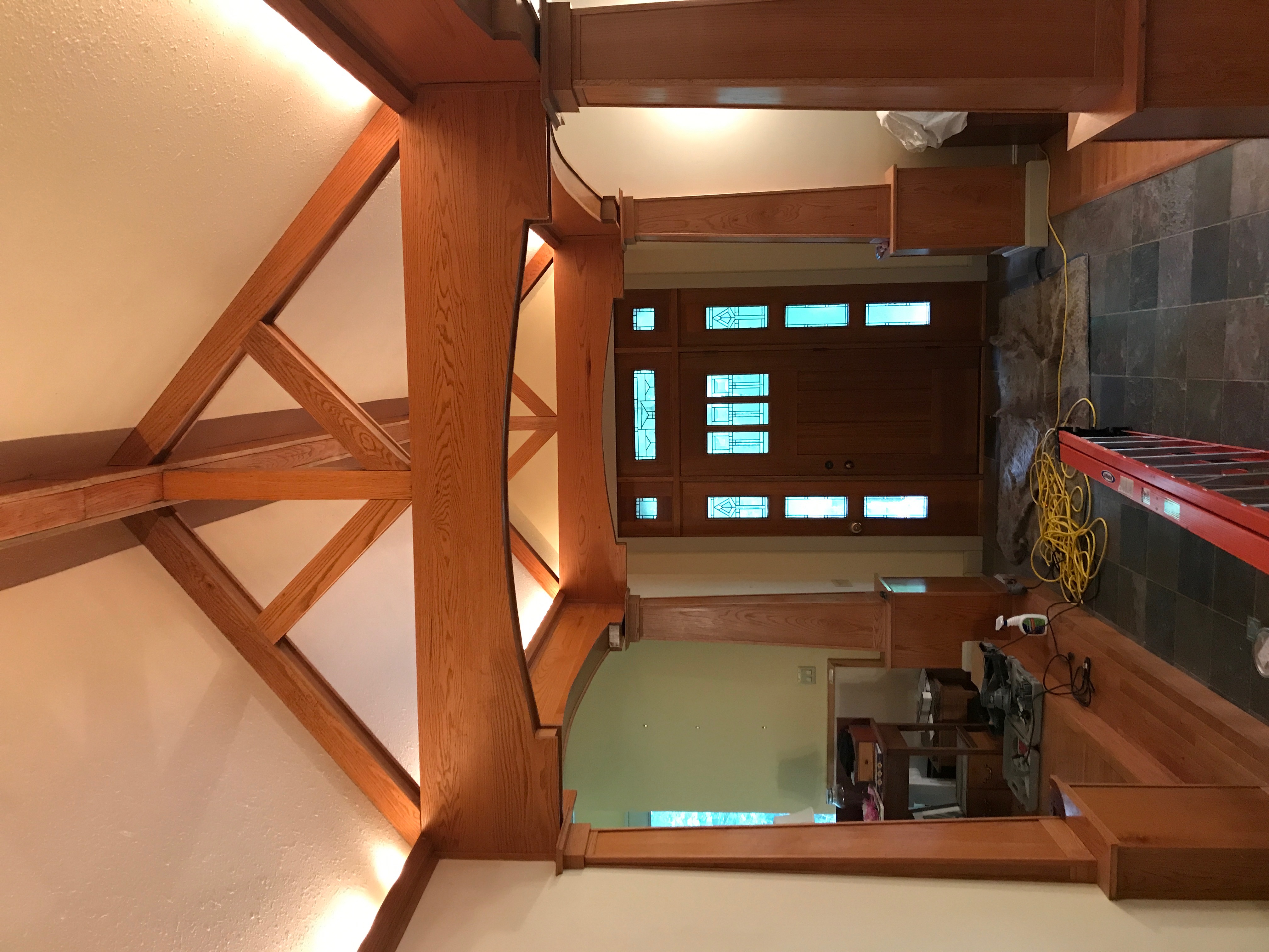 Denver paint contractors on a residential project
